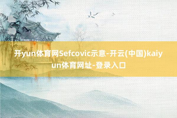开yun体育网  Sefcovic示意-开云(中国)kaiyun体育网址-登录入口
